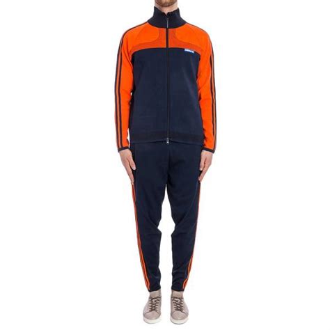 adidas anzug orange herren|Adidas anzüge herren.